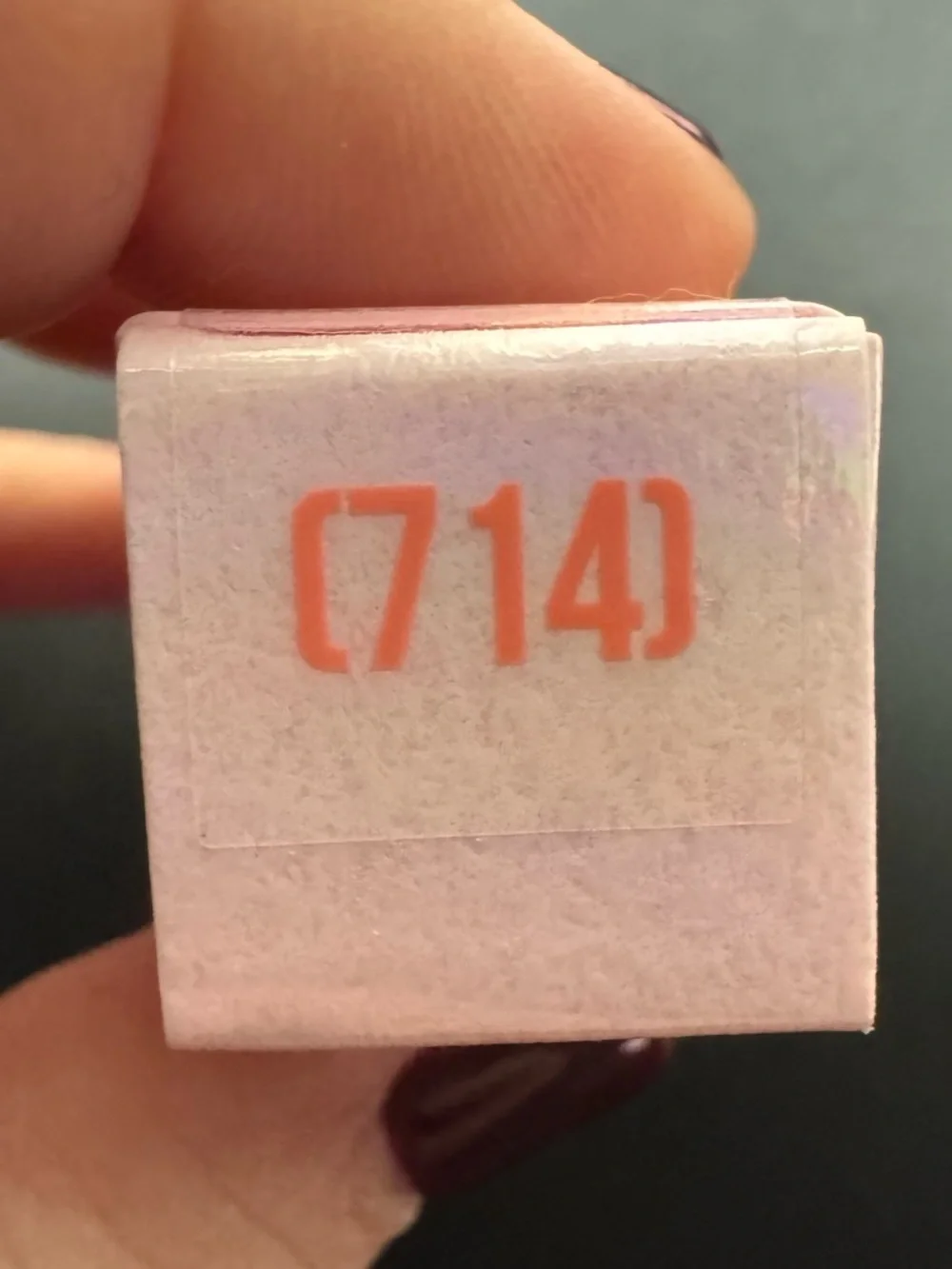 Jeffree Star Supreme Gloss “714” NIB Vibrant Coral Orange Lip Gloss Full Pigment